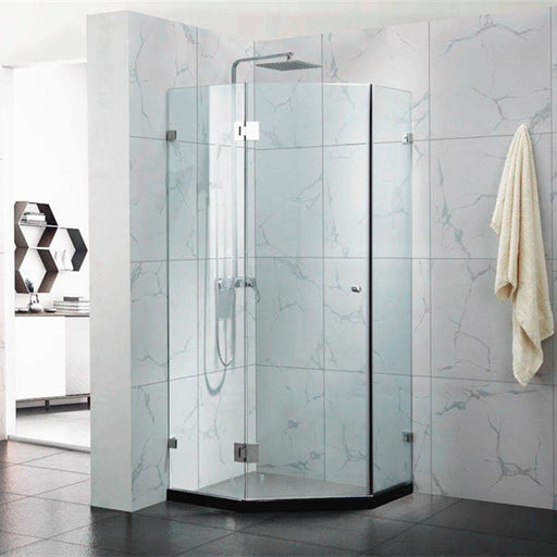 Milano Diamond Frameless Shower Screen - Ideal Bathroom CentreMD-900900mm