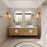 Milano Flow All-Drawer Wall Hung Vanity Natural Oak - Ideal Bathroom CentreFL1500N-ALLDRAWER1500mmDouble Bowl