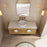 Milano Flow All-Drawer Wall Hung Vanity Natural Oak - Ideal Bathroom CentreFL1200N-ALLDRAWER1200mmCentre Bowl