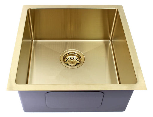 Milano Handmade 450mm Sink - Ideal Bathroom CentreM-S202BGBrushed Gold