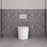Milano Lola Concealed Wall Faced Toilet Suite - Ideal Bathroom CentreFP021MWRTMatte WhiteR & T