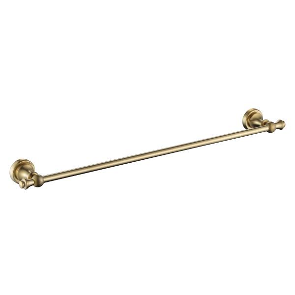 Milano Medoc 600mm Single Towel Rail - Ideal Bathroom CentreMED24BMBrushed Brass Bronze