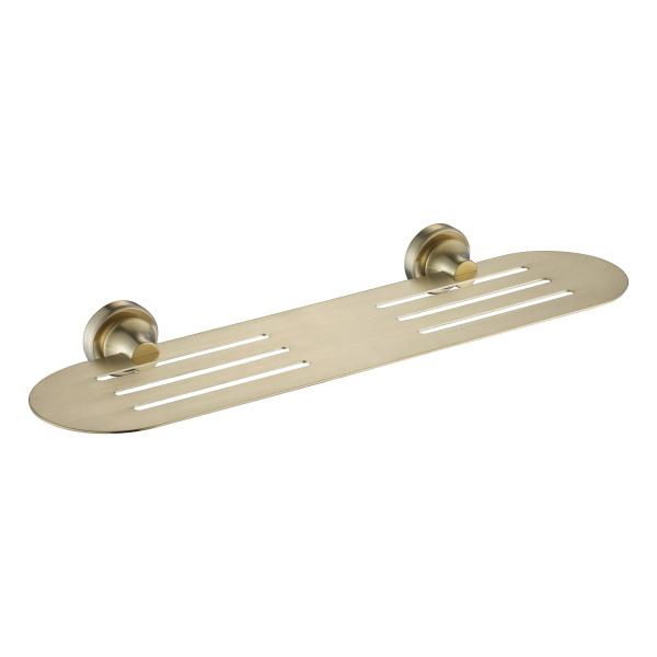 Milano Medoc Metal Shelf - Ideal Bathroom CentreMED90-2BMBrushed Brass Bronze