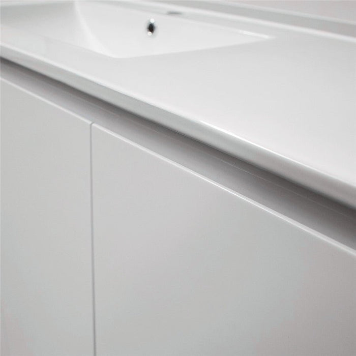 MILANO New Elegant 750mm Freestanding Vanity - Ideal Bathroom CentreEL-750RKSStone TopRight Hand DrawerOn Kickboard