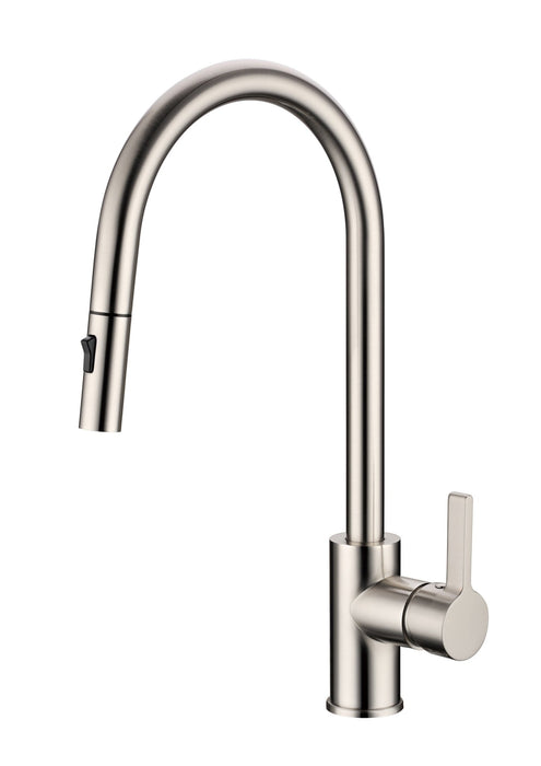 Milano Otus Pull Out Sink Mixer - Ideal Bathroom CentrePC1016SB-BNBrushed Nickel