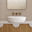 Milano Rowe Rectangular Ceramic Above Counter Basin - Ideal Bathroom CentreAB4637Gloss White