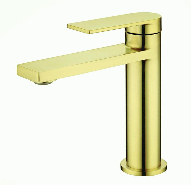 Milano Ruki Basin Mixer - Ideal Bathroom CentrePBS2001BGBrushed Gold