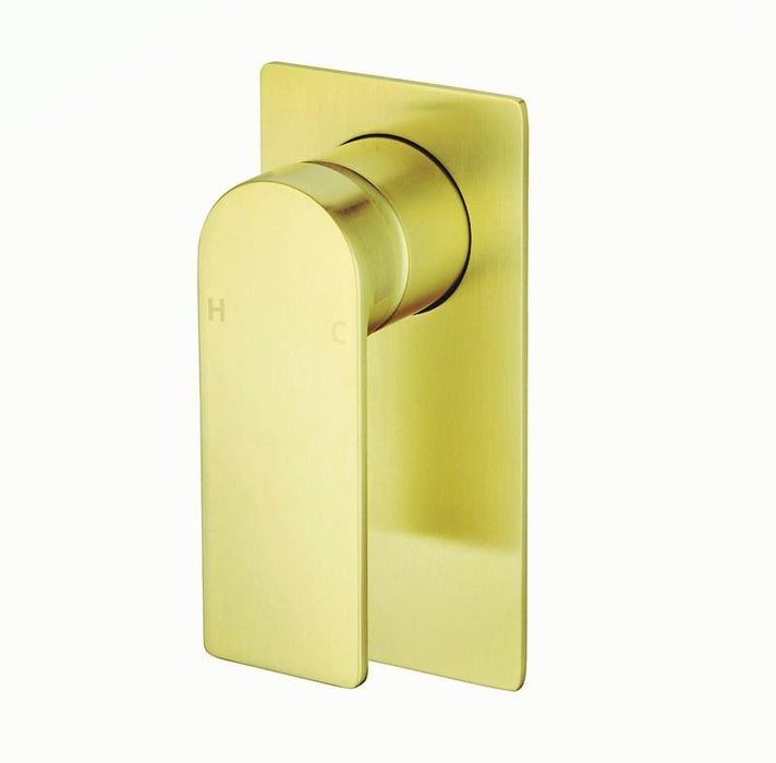 Milano Ruki Wall Shower Mixer - Ideal Bathroom CentrePBS3001BGBrushed Gold