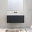 Milano Sicily V-Groove Wall Hung Vanity - Ideal Bathroom CentreSI900EO1TH900mmEmpire Black Oak1 Tap Hole