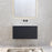 Milano Sicily V-Groove Wall Hung Vanity - Ideal Bathroom CentreSI750EO1TH750mmEmpire Black Oak1 Tap Hole