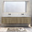 Milano Sicily V-Groove Wall Hung Vanity - Ideal Bathroom CentreSI1800BW1TH1800mm Double BowlBright Walnut1 Tap Hole