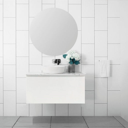 MILANO Slim 900mm Vanity With Stone Top - Ideal Bathroom CentreSLIM900