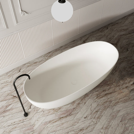 Milano Soul Solid Surface Stone Bathtub - Ideal Bathroom CentreBT-SBR13001300mm