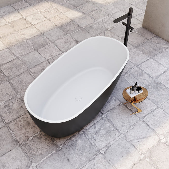 Milano Tear 1400/1500/1700 Freestanding Bath - Ideal Bathroom CentreBT-TE1400MB1400mmMatte Black