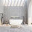 Milano Tear 1400/1500/1700 Freestanding Bath - Ideal Bathroom CentreBT-TE14001400mmGloss White