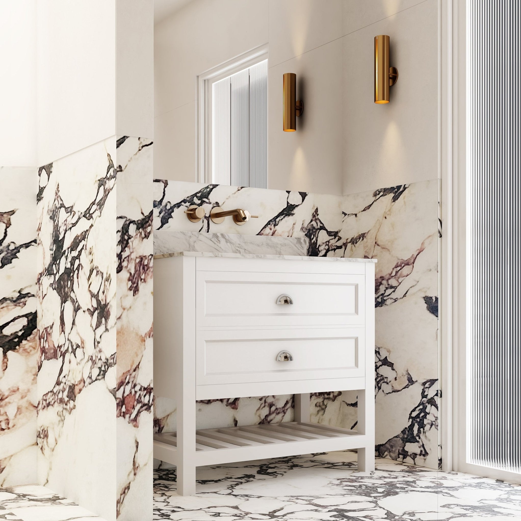 Milano Victoria Freestanding Vanity — Ideal Bathroom Centre