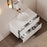 Milano Wave Flute Wall Hung Vanity Matte White - Ideal Bathroom CentreWAVE900WHMW900mmCentre Bowl