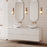 Milano Wave Flute Wall Hung Vanity Matte White - Ideal Bathroom CentreWAVE1200WHMW1200mmCentre Bowl
