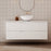 Milano Wave Flute Wall Hung Vanity Natural Oak - Ideal Bathroom CentreWAVE1200WH-OAK1200mmCentre Bowl