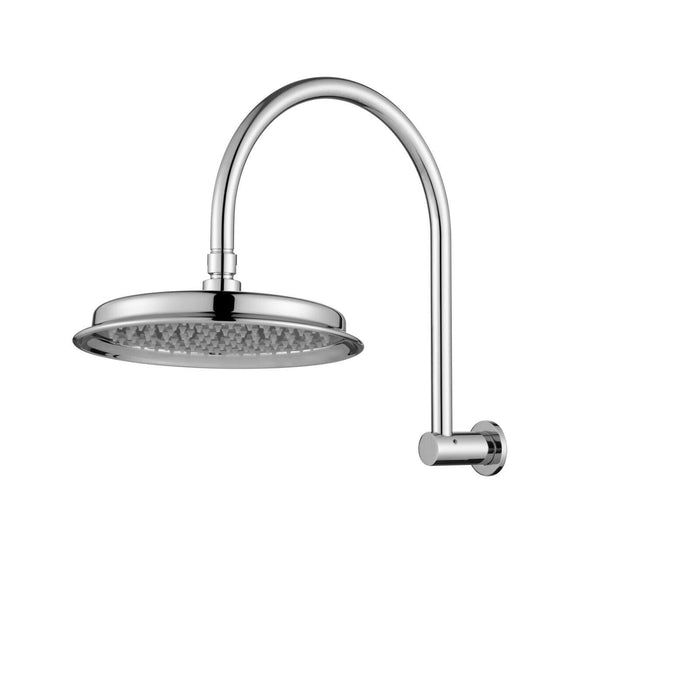 Montpellier Shower Arm and Rose - Ideal Bathroom CentreMON061Chrome