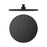 NERO 250MM ABS ROUND SHOWER HEAD MATTE BLACK - Ideal Bathroom CentreNR508088MB