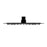 NERO 250MM ROUND STAINLESS STEEL SHOWER HEAD 4 STAR RATING MATTE BLACK - Ideal Bathroom CentreNR507036MB