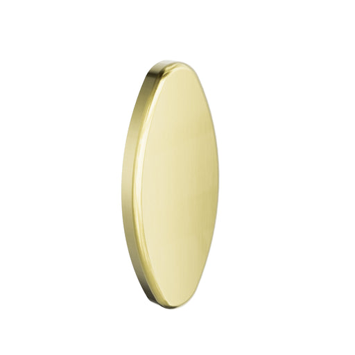 NERO BACKREST REMOVEABLE WALL COVER PLATE BRUSHED GOLD - Ideal Bathroom CentreNRCR0005BG