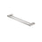 NERO BIANCA DOUBLE TOWEL RAIL 600MM BRUSHED NICKEL - Ideal Bathroom CentreNR9024dBN