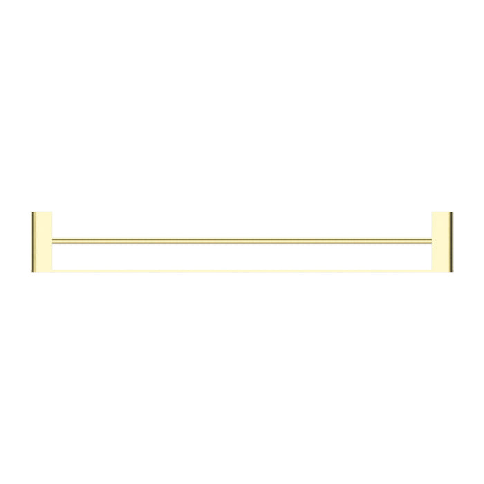 NERO BIANCA DOUBLE TOWEL RAIL 800MM BRUSHED GOLD - Ideal Bathroom CentreNR9030dBG