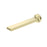 NERO BIANCA FIXED BASIN/BATH SPOUT ONLY 240MM BRUSHED GOLD - Ideal Bathroom CentreNR321503bBG