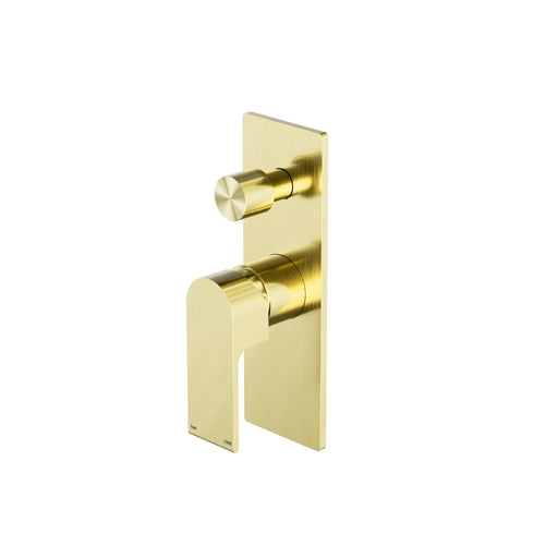 NERO BIANCA SHOWER MIXER WITH DIVERTOR BRUSHED GOLD - Ideal Bathroom CentreNR321511ABG