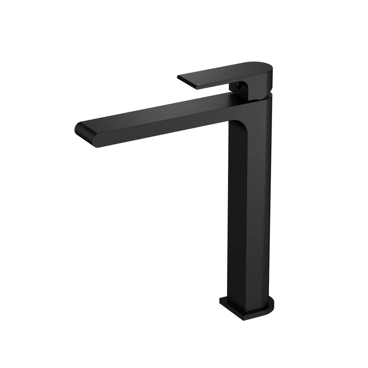NERO BIANCA TALL BASIN MIXER MATTE BLACK — Ideal Bathroom Centre