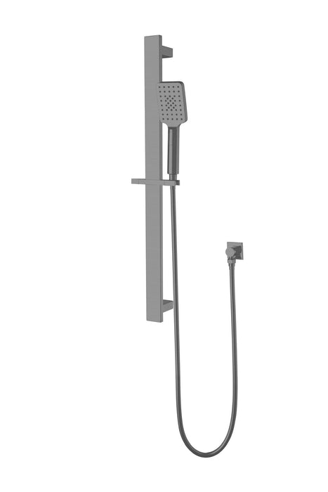 NERO CELIA NEW SHOWER RAIL GUN METAL - Ideal Bathroom CentreNR316GM