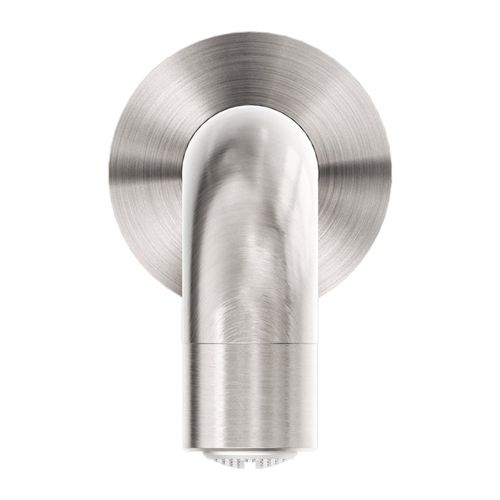 NERO DOLCE BASIN/BATH SPOUT ONLY 215MM BRUSHED NICKEL - Ideal Bathroom CentreNR250803200BN