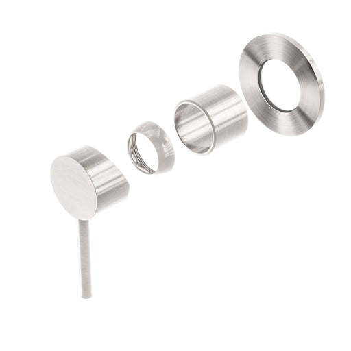 NERO DOLCE SHOWER MIXER TRIM KITS ONLY BRUSHED NICKEL - Ideal Bathroom CentreNR250811TBN
