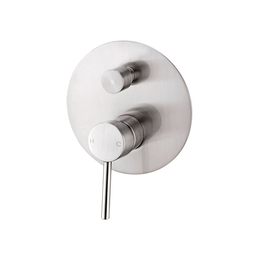 NERO DOLCE SHOWER MIXER WITH DIVERTOR BRUSHED NICKEL - Ideal Bathroom CentreNR250811ABN