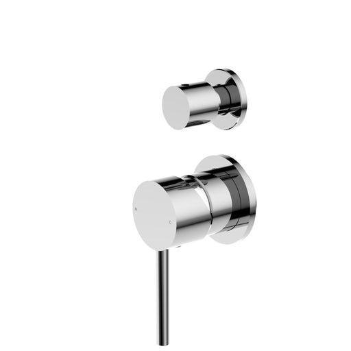 NERO DOLCE SHOWER MIXER WITH DIVERTOR SEPARATE BACK PLATE CHROME - Ideal Bathroom CentreNR250811ECH