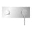 NERO DOLCE WALL BASIN MIXER STRAIGHT SPOUT CHROME - Ideal Bathroom CentreNR250807ACH