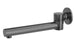 NERO DOLCE WALL MOUNTED SWIVEL BATH SPOUT ONLY GUN METAL - Ideal Bathroom CentreNR202GM