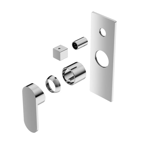 NERO ECCO SHOWER MIXER WITH DIVERTOR TRIM KITS ONLY CHROME - Ideal Bathroom CentreNR301311ATCH
