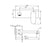 NERO ECCO WALL BASIN/BATH MIXER TRIM KITS ONLY MATTE BLACK - Ideal Bathroom CentreNR301310aTMB