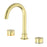 NERO KARA BASIN SET BRUSHED GOLD - Ideal Bathroom CentreNR211701BG