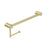 NERO MECCA CARE 25MM TOILET ROLL RAIL 450MM BRUSHED GOLD - Ideal Bathroom CentreNRCR2518ABG