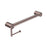 NERO MECCA CARE 32MM GRAB RAIL WITH TOILET ROLL HOLDER 450MM BRUSHED BRONZE - Ideal Bathroom CentreNRCR3218ABZ