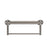 NERO MECCA CARE 32MM GRAB RAIL WITH TOWEL HOLDER 300MM BRUSHED NICKEL - Ideal Bathroom CentreNRCR3212BBN