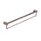 NERO MECCA CARE 32MM GRAB RAIL WITH TOWEL HOLDER 900MM BRUSHED BRONZE - Ideal Bathroom CentreNRCR3230BBZ