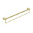 NERO MECCA CARE 32MM GRAB RAIL WITH TOWEL HOLDER 900MM BRUSHED GOLD - Ideal Bathroom CentreNRCR3230BBG