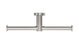 NERO MECCA DOUBLE TOILET ROLL HOLDER BRUSHED NICKEL - Ideal Bathroom CentreNR1986dBN
