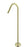 NERO MECCA FREESTANDING BATH SPOUT ONLY BRUSHED GOLD - Ideal Bathroom CentreNR221903aBG