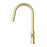 NERO MECCA PULL OUT SINK MIXER WITH VEGIE SPRAY FUNCTION BRUSHED GOLD - Ideal Bathroom CentreNR221908BG